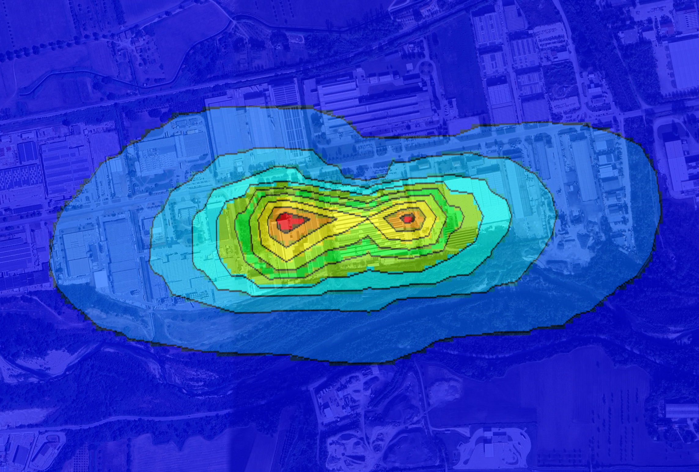 Modellazione della dispersione di inquinanti e odori in atmosfera: Consulenza Tecnica del Gruppo Bucciarelli per Imprese e Enti
